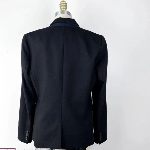 J. Crew Regent Wool Flannel Blazer size 6 - Picture 2 of 5